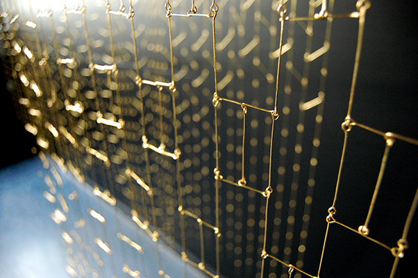 Detail shot of Luxury Fence connections